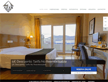 Tablet Screenshot of hotelazar.com